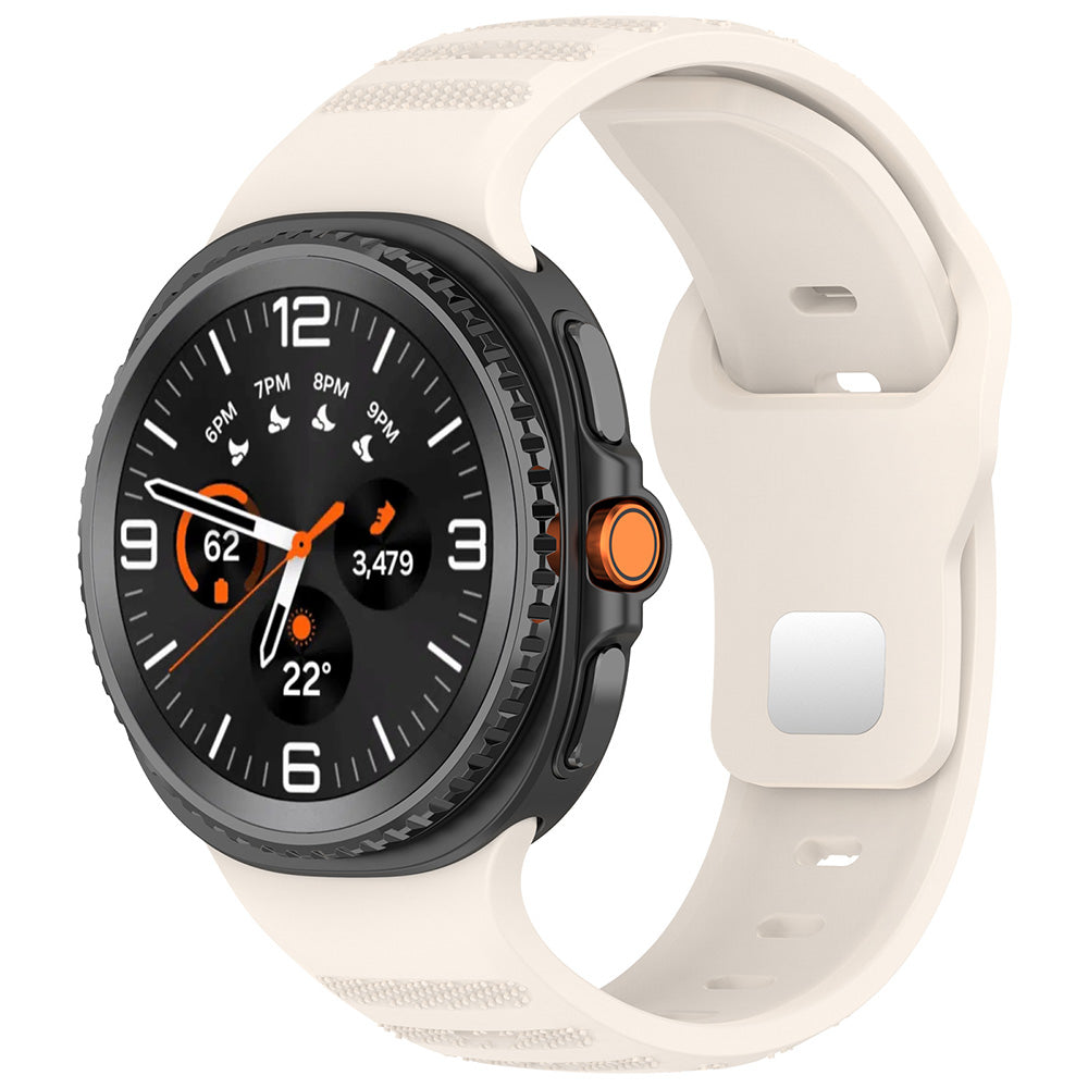 Kaiš Techsuit W050 za Samsung Galaxy Watch 8 Classic / Watch8 44mm / Watch 8 40mm, Bež
