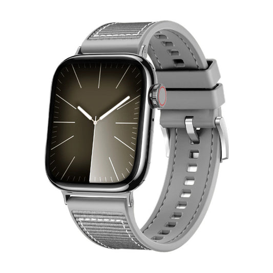 Kaiš Techsuit W051 za Apple Watch 49mm / 46mm / 45mm / 44mm / 42mm serije, Sivi