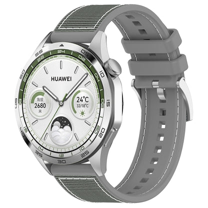 Kaiš Techsuit W051 za Huawei Watch / Xiaomi Watch Series, 22mm, Sivi