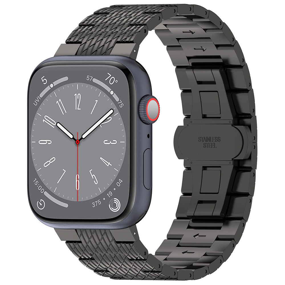 Kaiš Techsuit W052 za Apple Watch 42mm / 41mm / 40mm / 38mm seriju, Crni
