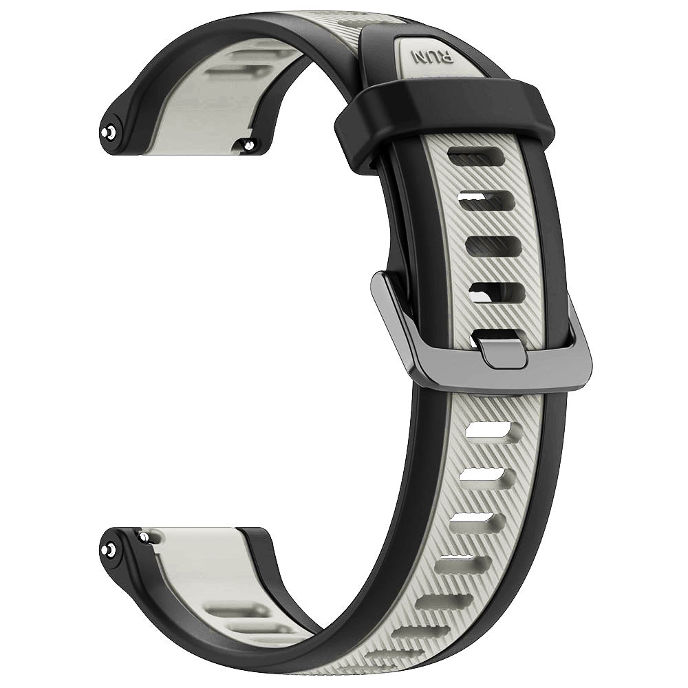 Curea Techsuit W053 za Huawei Watch / Garmin Watch seriju, 18mm, Siva