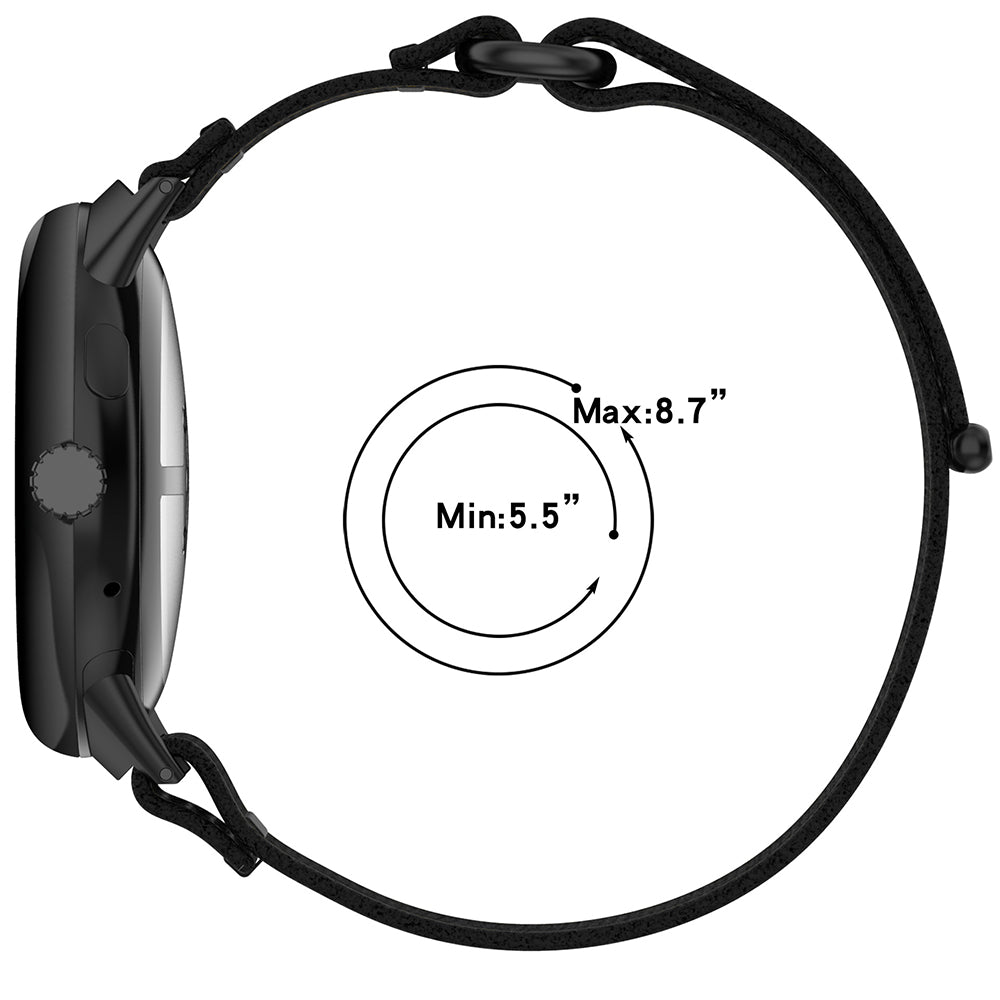 Curea Techsuit W054 za Google Pixel Watch 4 45mm, Crna