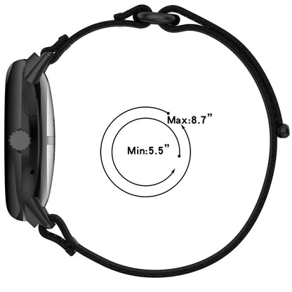 Curea Techsuit W054 za Google Pixel Watch 4 45mm, Crna