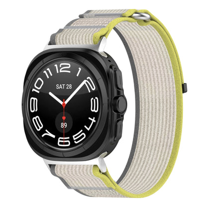 Kaiš Techsuit W054 za Samsung Galaxy Watch Ultra, Žuto Sivi