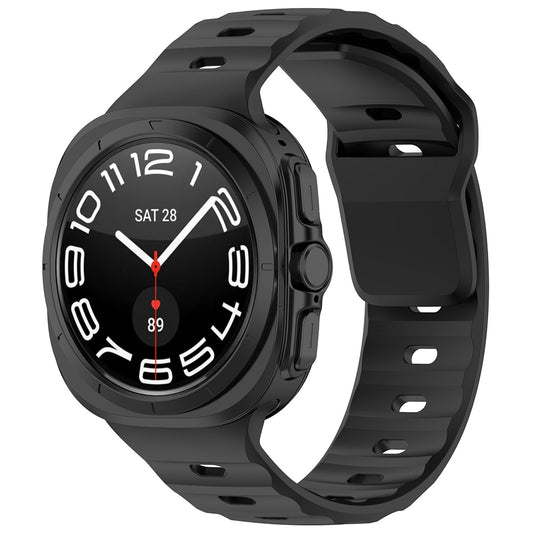 Kaiš Techsuit W055 za Samsung Galaxy Watch Ultra, Crni