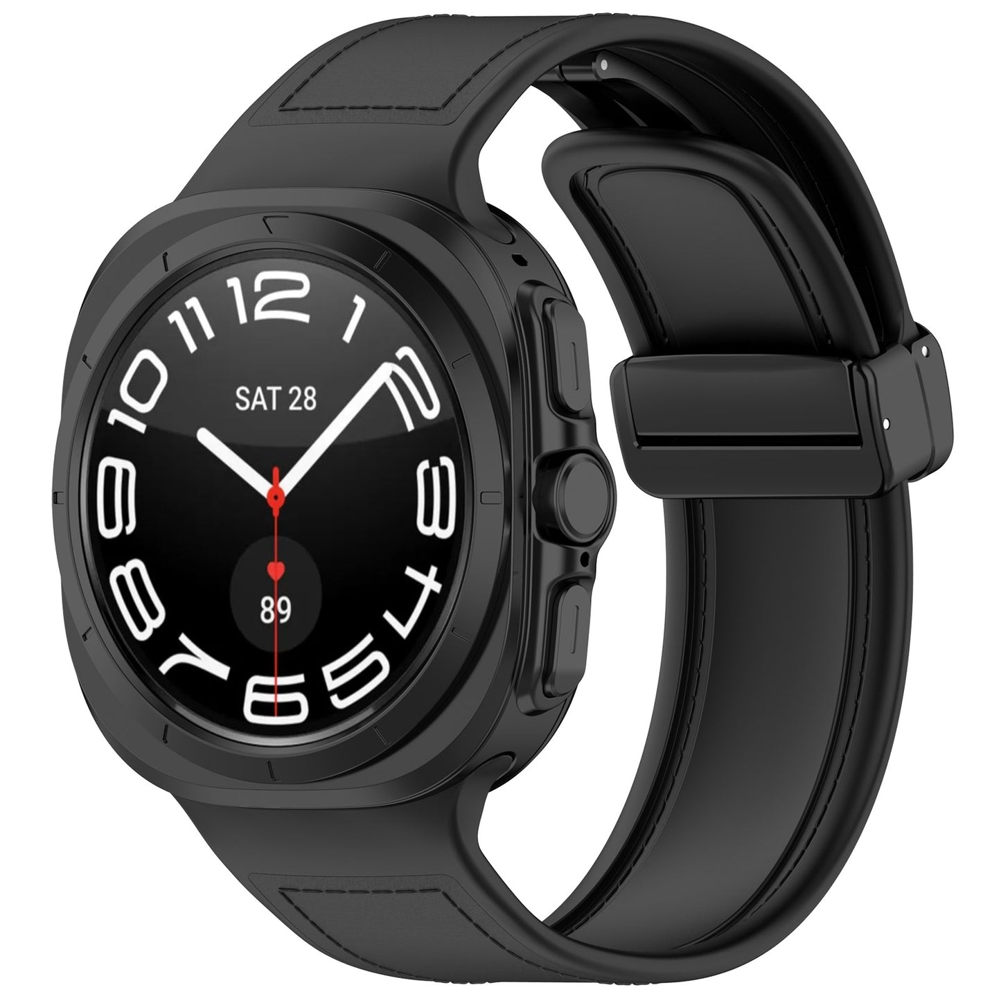 Kaiš Techsuit W056 za Samsung Galaxy Watch Ultra, Crni