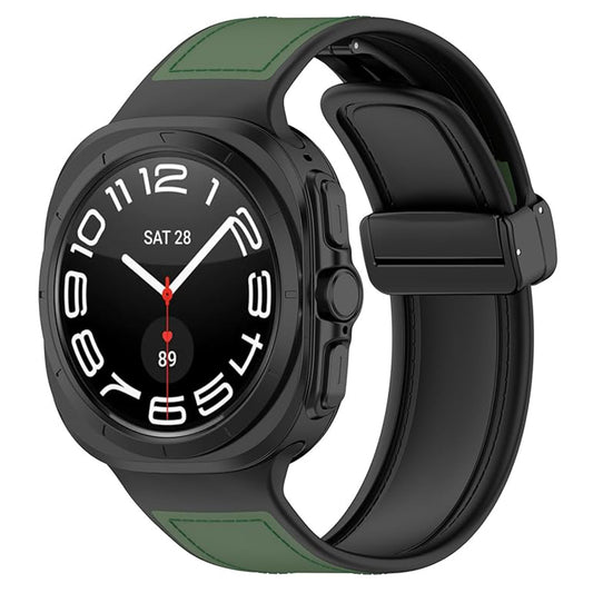 Kaiš Techsuit W056 za Samsung Galaxy Watch Ultra, Zelen