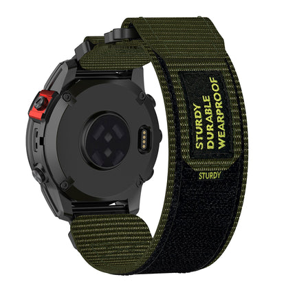 Kaiš Techsuit W057 za Garmin Watch Fenix / Forerunner Series, 22mm, Zelena
