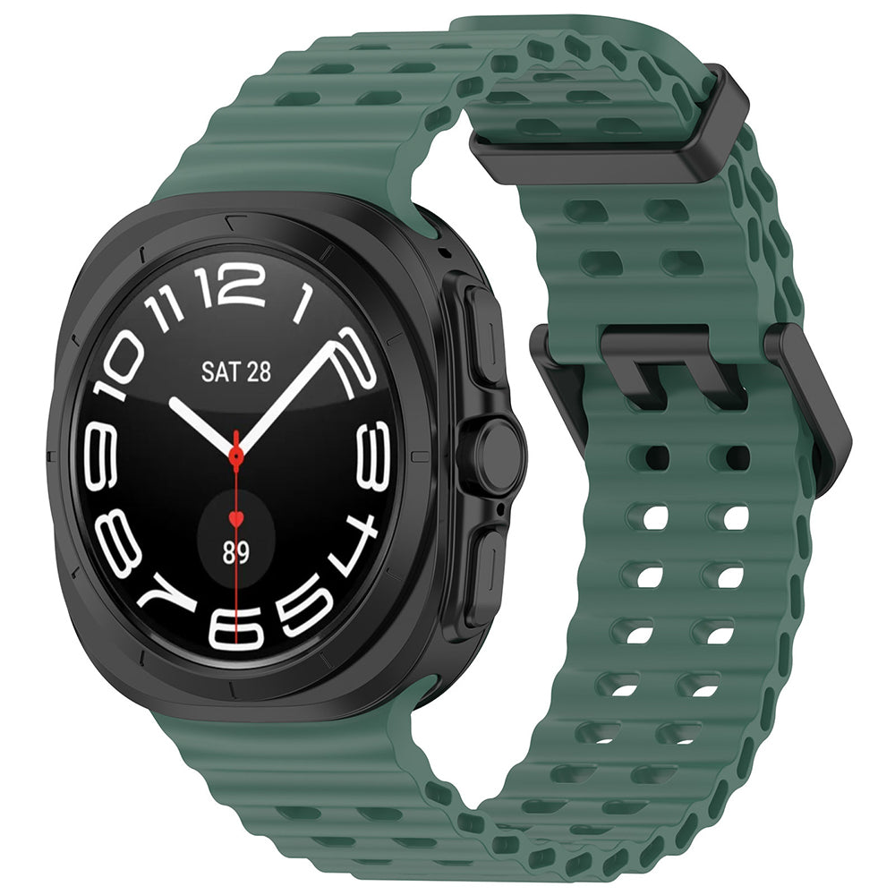 Kaiš Techsuit W062 za Samsung Galaxy Watch Ultra, Zelen