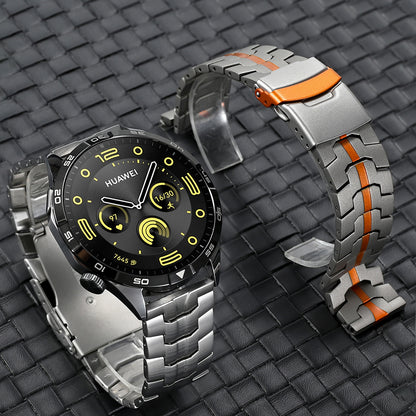 Kaiš Techsuit W063 za Huawei Watch / Xiaomi Watch Series, Srebrni
