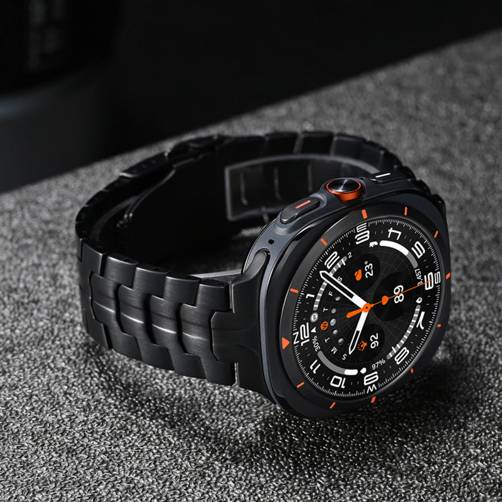 Kaiš Techsuit W063 za Samsung Galaxy Watch Ultra, Crni