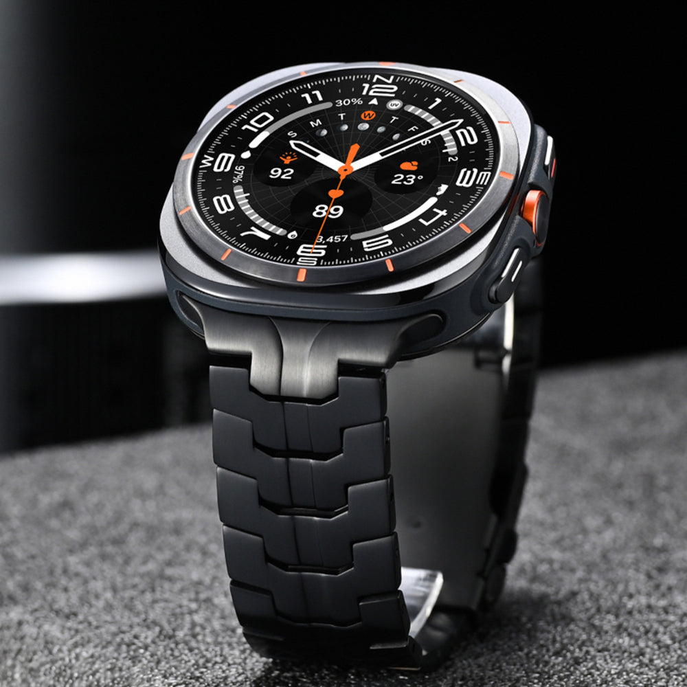 Kaiš Techsuit W063 za Samsung Galaxy Watch Ultra, Crni