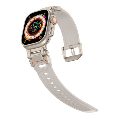 Kaiš Techsuit W064 za Apple Watch 49mm / 46mm / 45mm / 44mm / 42mm serije, Srebrni