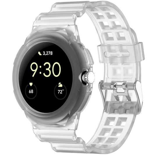 Kaiš Techsuit W065 za Google Pixel Watch 3 41mm / Watch 2 / Watch, Transparent