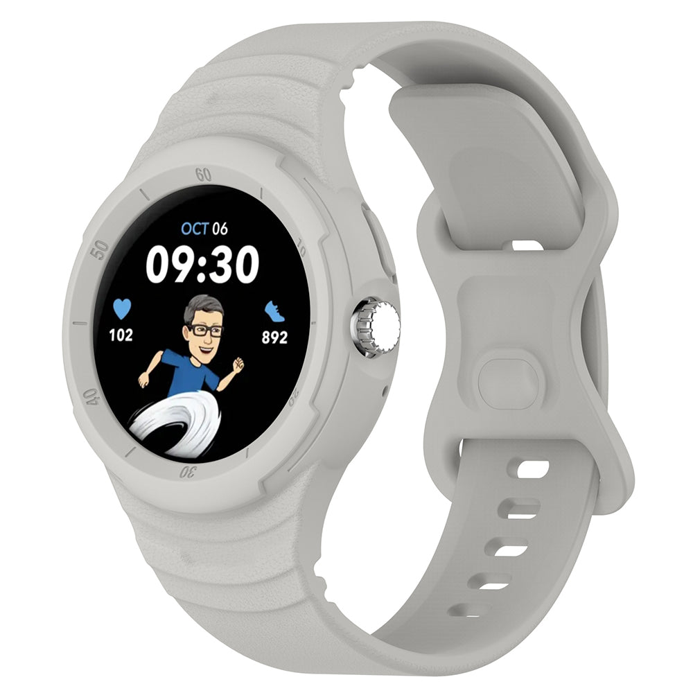 Curea Techsuit W066 za Google Pixel Watch 3 41mm / Watch 2 / Watch, Siva