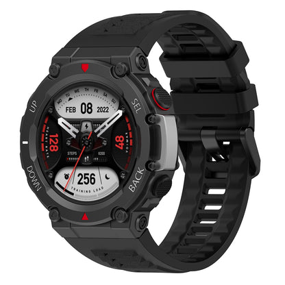 Kaiš Techsuit W067 za Amazfit T-Rex 2, Crni