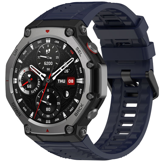 Kaiš Techsuit W067 za Amazfit T-Rex 3, Tamnoplav