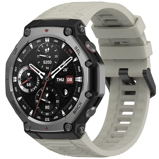 Kaiš Techsuit W067 za Amazfit T-Rex 3, Sivi