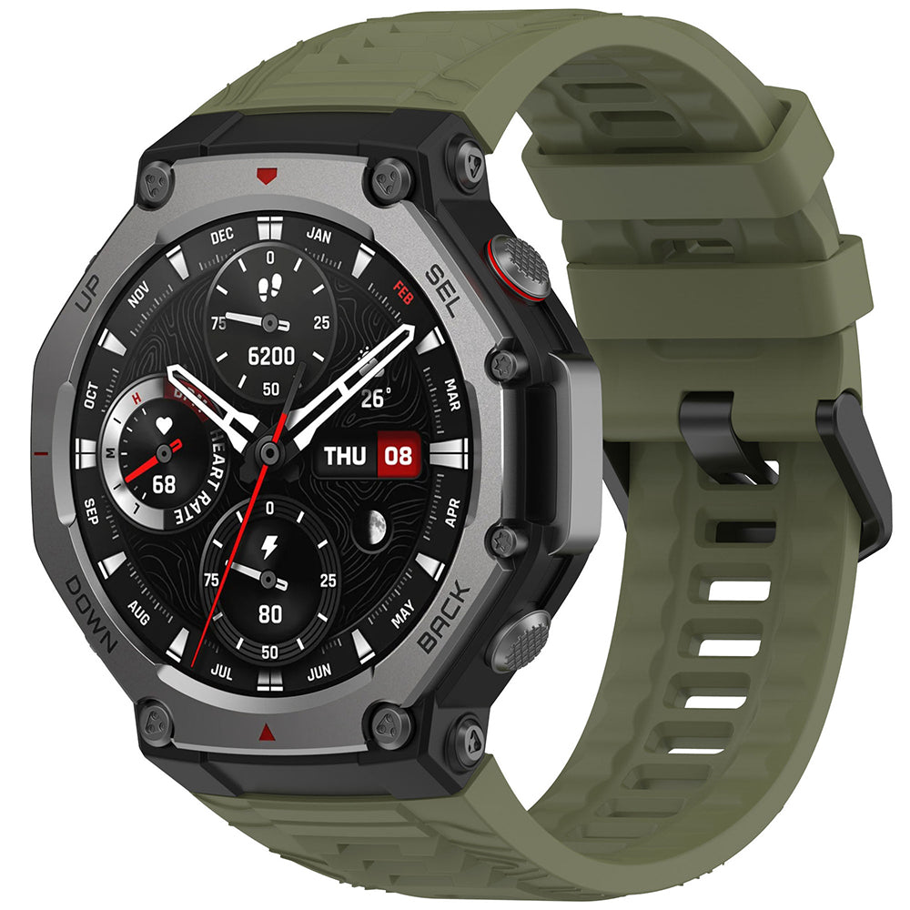 Kaiš Techsuit W067 za Amazfit T-Rex 3, Zelen