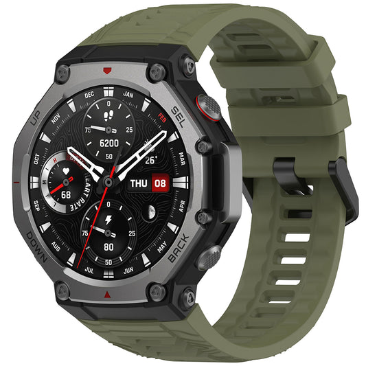 Kaiš Techsuit W067 za Amazfit T-Rex 3, Zelen