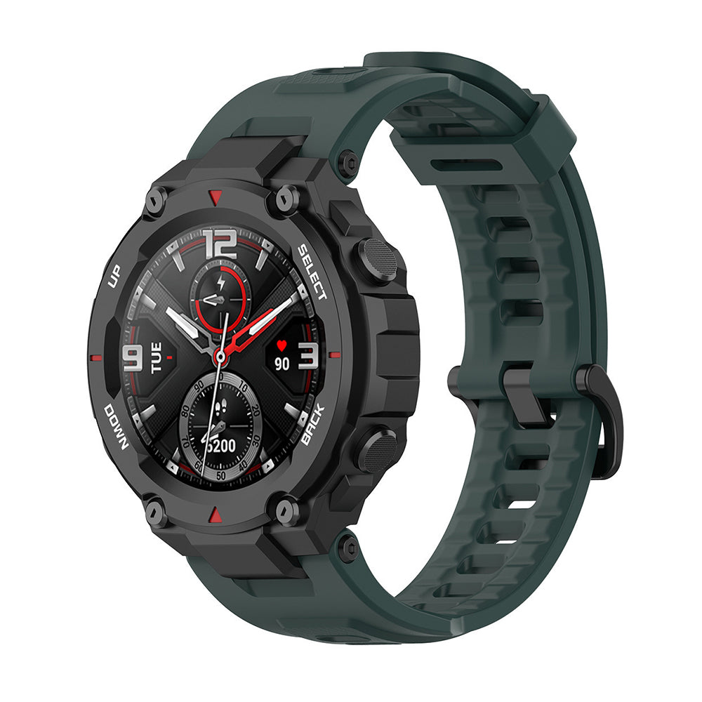 Kaiš Techsuit W067 za Amazfit T-Rex Pro / T-Rex, Tamno Zelen