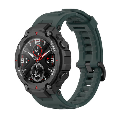 Kaiš Techsuit W067 za Amazfit T-Rex Pro / T-Rex, Tamno Zelen
