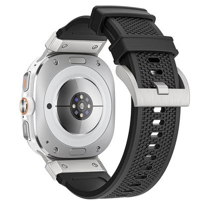 Kaiš Techsuit W068 za Samsung Galaxy Watch Ultra, Belo Srebrni