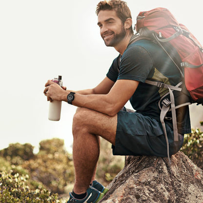 Kaiš Techsuit W068 za Samsung Galaxy Watch Ultra, Crno-Narandžasti