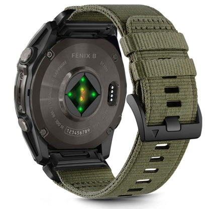 Kaiš Techsuit W070 za Garmin Watch Fenix / Forerunner Series, 22mm, Tamno Zelen