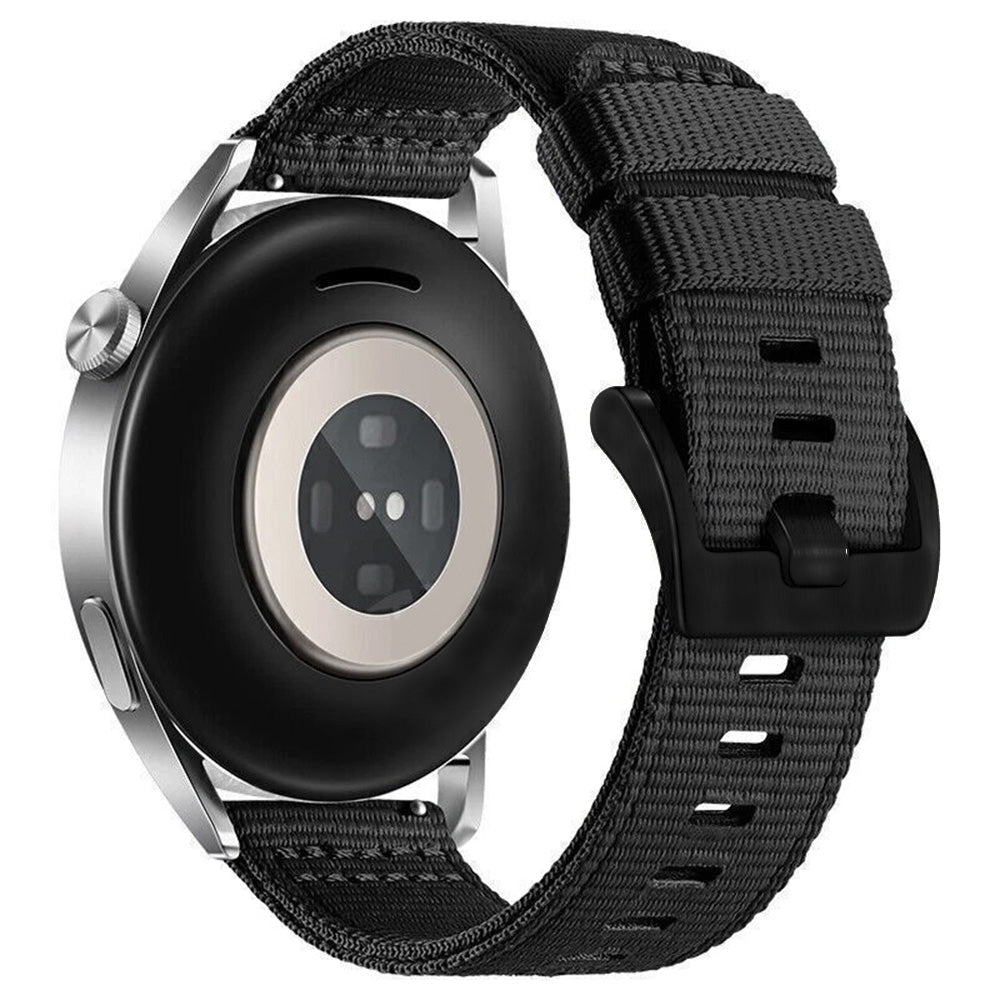 Kaiš Techsuit W070 za Samsung Galaxy Watch / Huawei Watch Series, 22mm, Crna