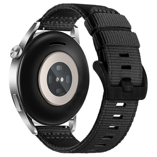 Kaiš Techsuit W070 za Samsung Galaxy Watch / Huawei Watch Series, 22mm, Crna