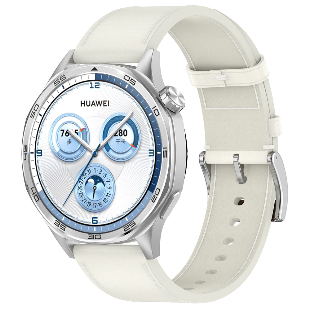 Kaiš Techsuit W073 za Samsung Galaxy Watch / Huawei Watch Series, 22mm, Bela