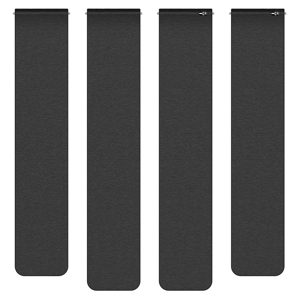 Kaiš Techsuit W074 za Huawei Watch / Garmin Watch seriju, 18mm, Crno-Narandžasti