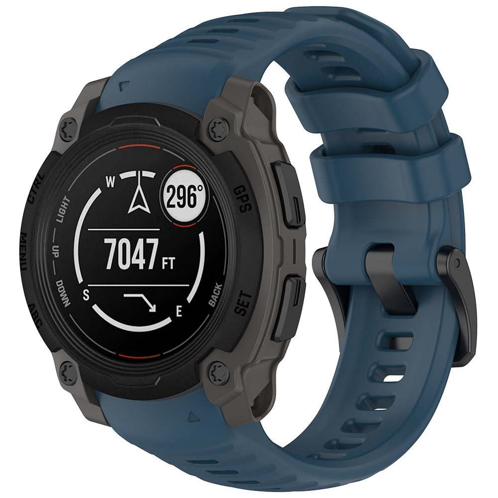 Kaiš Techsuit W076 za Garmin Instinct E 40mm, Tamnoplavi