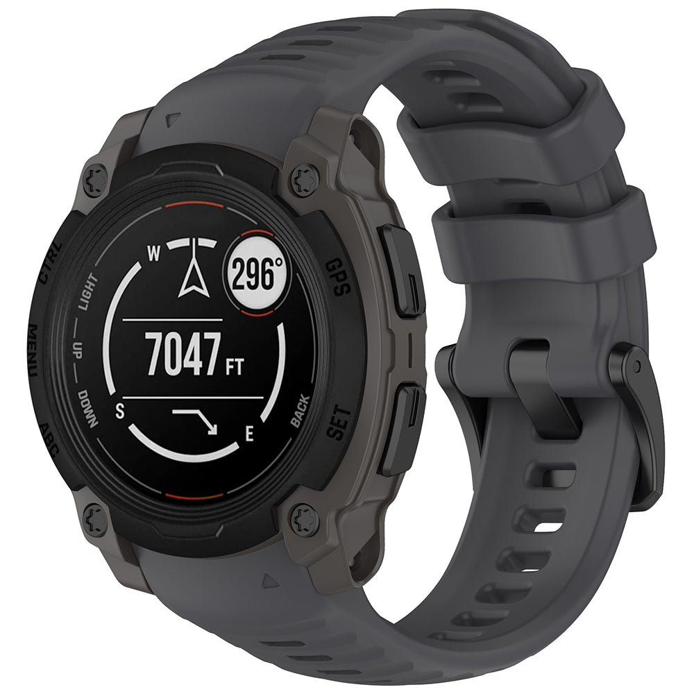 Kaiš Techsuit W076 za Garmin Instinct E 40mm, Sivi