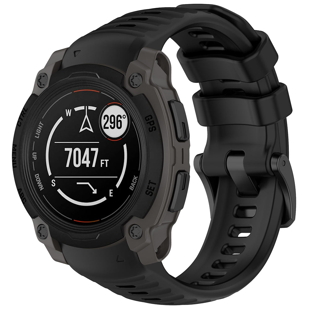 Kaiš Techsuit W076 za Garmin Instinct E 40mm, Crni
