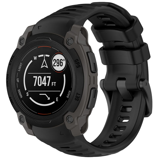 Kaiš Techsuit W076 za Garmin Instinct E 40mm, Crni