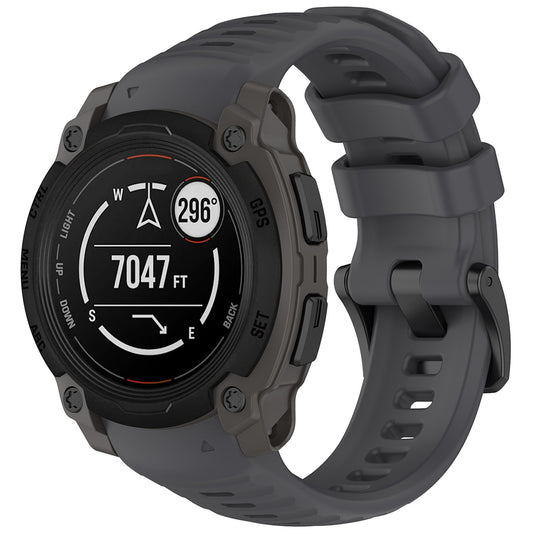 Kaiš Techsuit W076 za Garmin Instinct E 45mm, Sivi