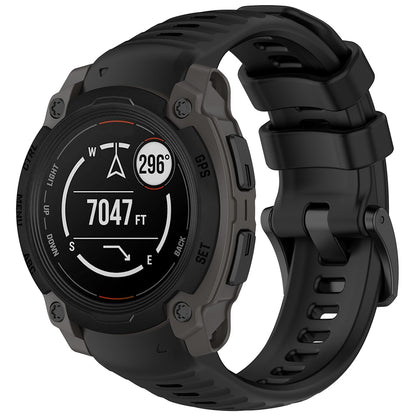 Kaiš Techsuit W076 za Garmin Instinct E 45mm, Crni