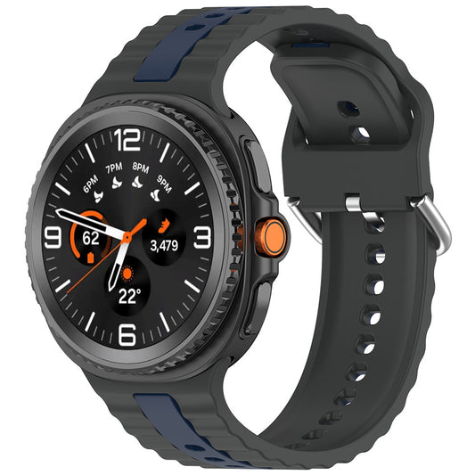 Kaiš Techsuit W078 za Samsung Galaxy Watch 8 Classic / Watch8 44mm / Watch 8 40mm, Sivi