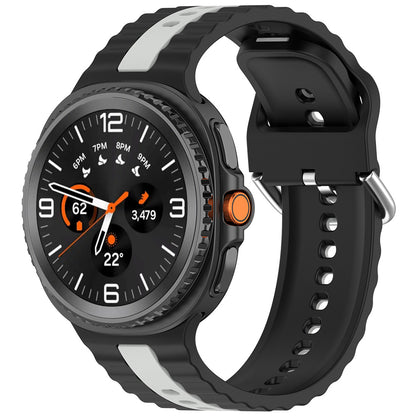 Kaiš Techsuit W078 za Samsung Galaxy Watch 8 Classic / Watch8 44mm / Watch 8 40mm, Crni