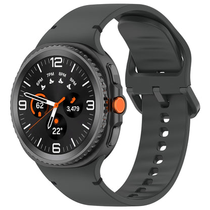 Kaiš Techsuit W079 za Samsung Galaxy Watch 8 Classic / Watch8 44mm / Watch 8 40mm, Crni Grafit