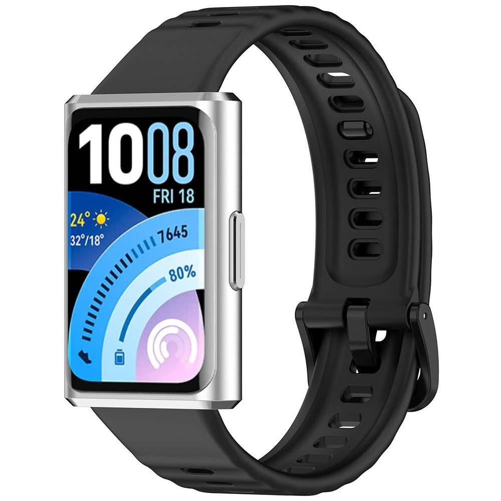 Kaiš Techsuit W082 za Huawei Band 11 / 11 Pro, Crni