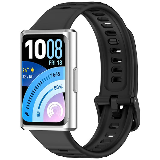 Kaiš Techsuit W082 za Huawei Band 11 / 11 Pro, Crni