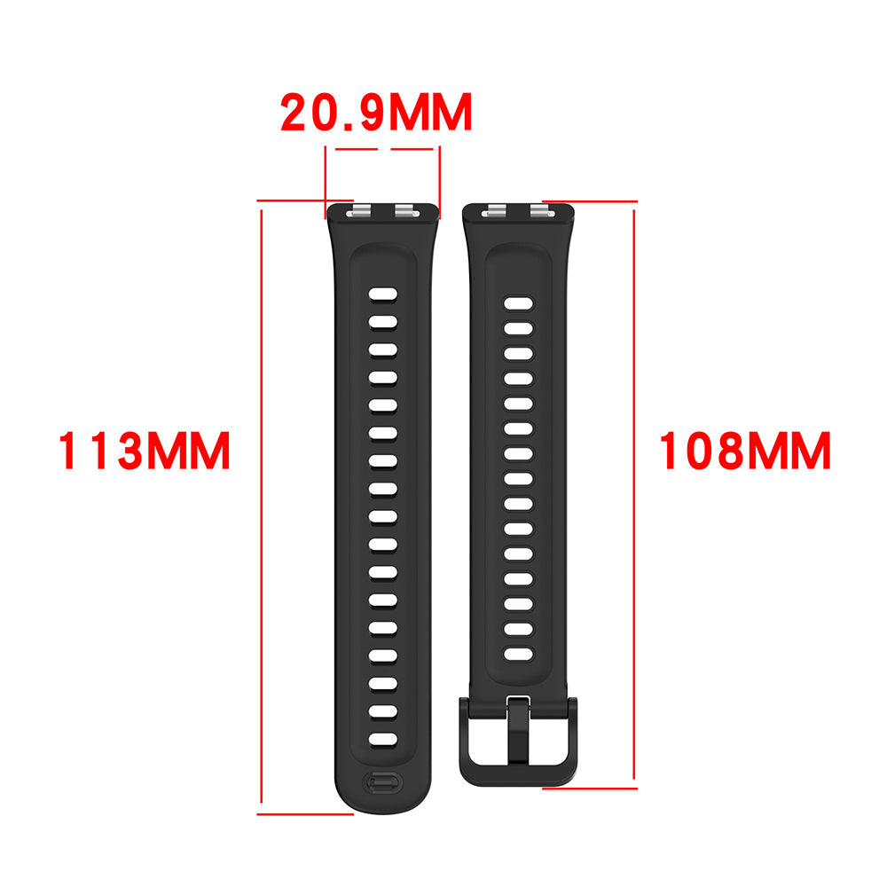 Techsuit kaiš W082 za Huawei Band 11 / 11 Pro, Zelena