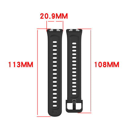 Techsuit kaiš W082 za Huawei Band 11 / 11 Pro, Zelena