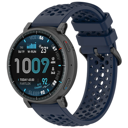Curea Techsuit W083 za Amazfit Watch / Samsung Watch Series, 22mm, Tamnoplava