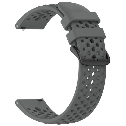 Curea Techsuit W083 za Amazfit Watch / Samsung Watch Series, 22mm, Siva