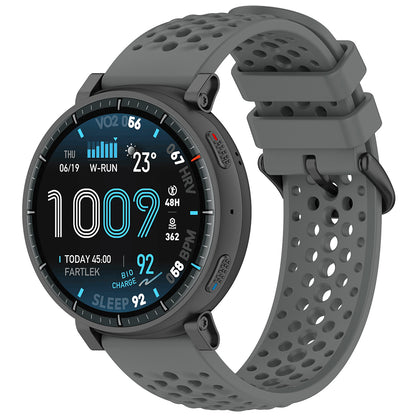 Curea Techsuit W083 za Amazfit Watch / Samsung Watch Series, 22mm, Siva
