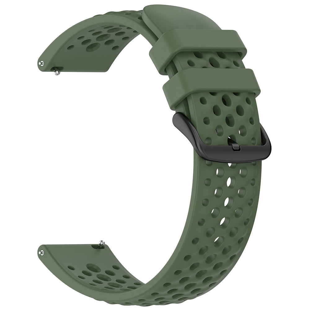 Kaiš Techsuit W083 za Amazfit Watch / Samsung Watch Series, 22mm, Zelena